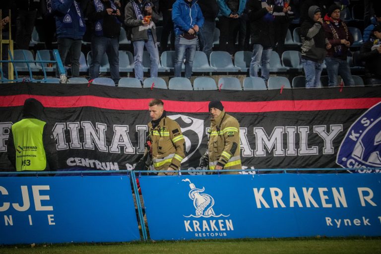 Ruch Chorzów de recordkampioen die degradeerde naar het vierde niveau