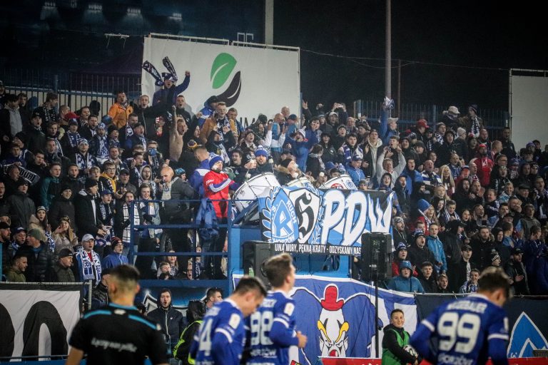 Ruch Chorzów de recordkampioen die degradeerde naar het vierde niveau