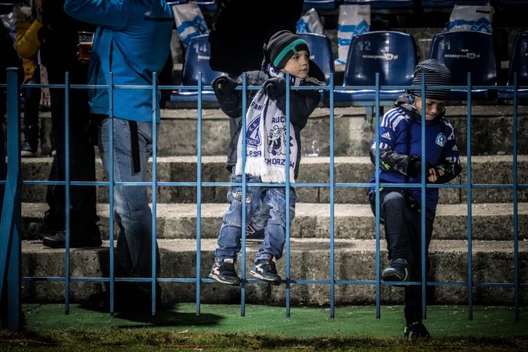 Ruch Chorzów de recordkampioen die degradeerde naar het vierde niveau