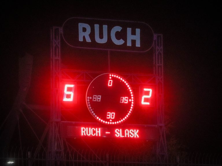 Ruch Chorzów de recordkampioen die degradeerde naar het vierde niveau