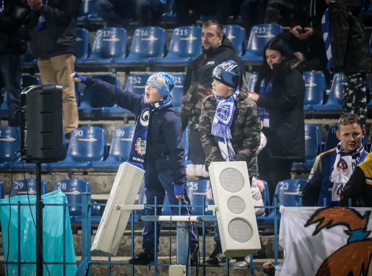 Ruch Chorzów de recordkampioen die degradeerde naar het vierde niveau