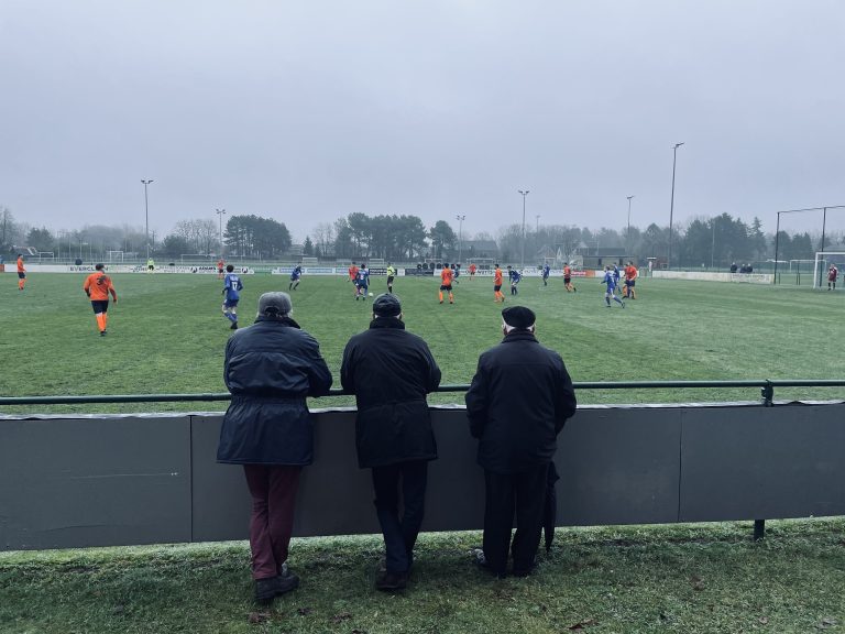 Winterse voetbalmiddag bij Lentezon