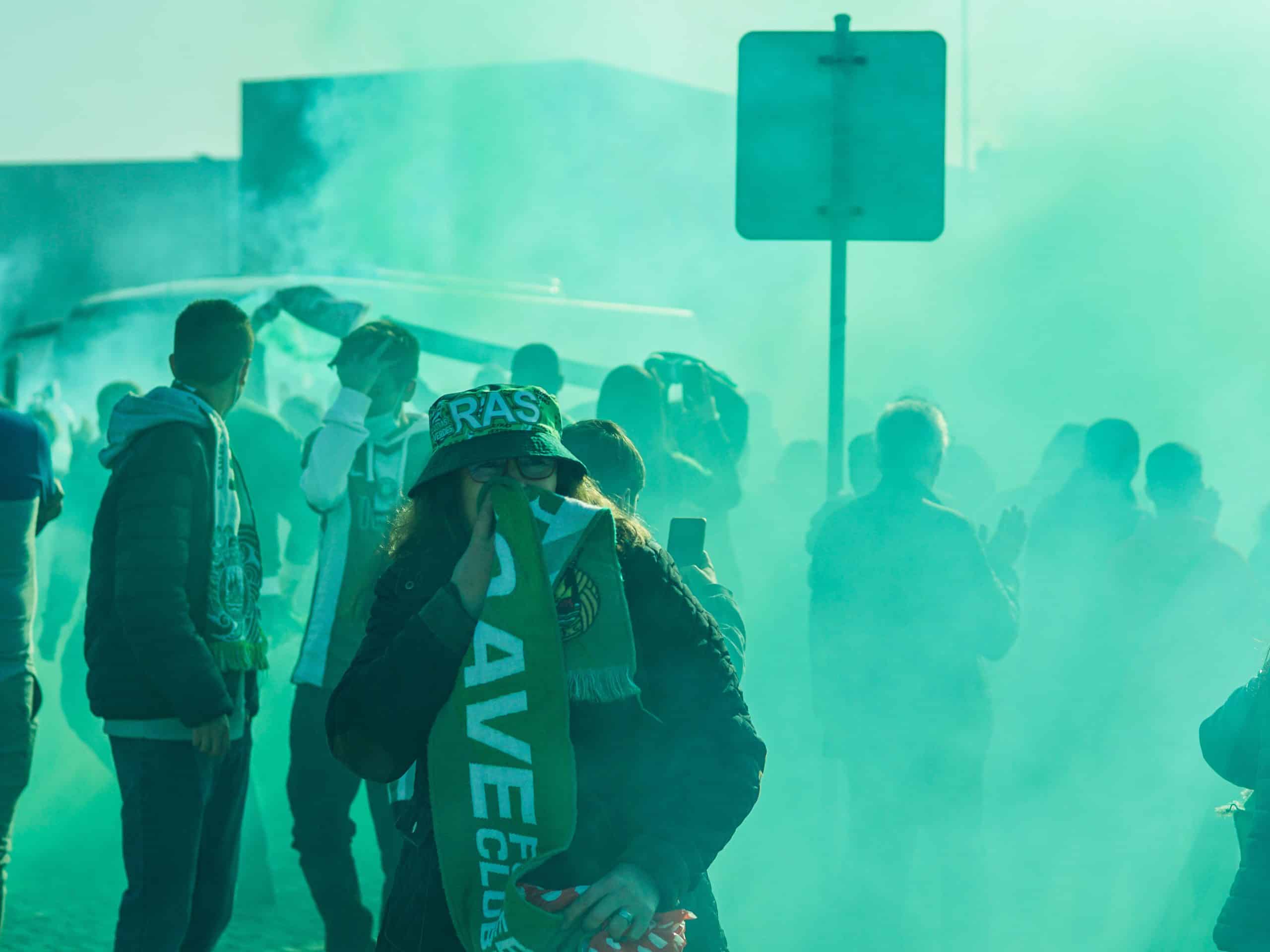 De vissersderby tussen Rio Ave en Varzim middelvinger en
