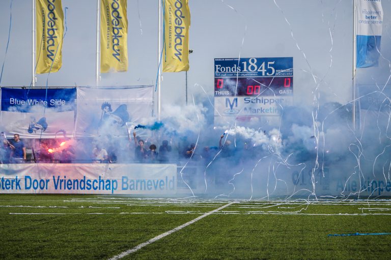 SDV Barneveld plaatst zich op bloedhete middag voor promotiefinale