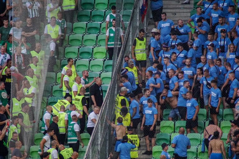 Nationalisme haat en rivaliteit clash tussen Ferencvaros en Bratislava