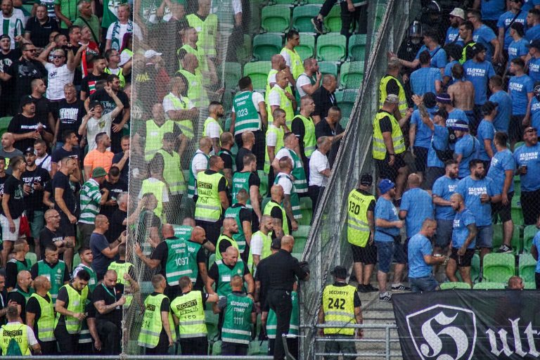 Nationalisme haat en rivaliteit clash tussen Ferencvaros en Bratislava