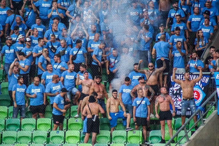 Nationalisme haat en rivaliteit clash tussen Ferencvaros en Bratislava