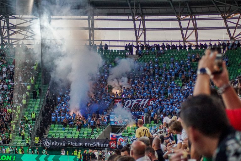 Nationalisme haat en rivaliteit clash tussen Ferencvaros en Bratislava