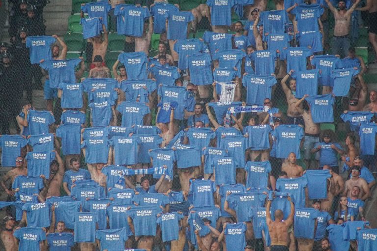 Nationalisme haat en rivaliteit clash tussen Ferencvaros en Bratislava