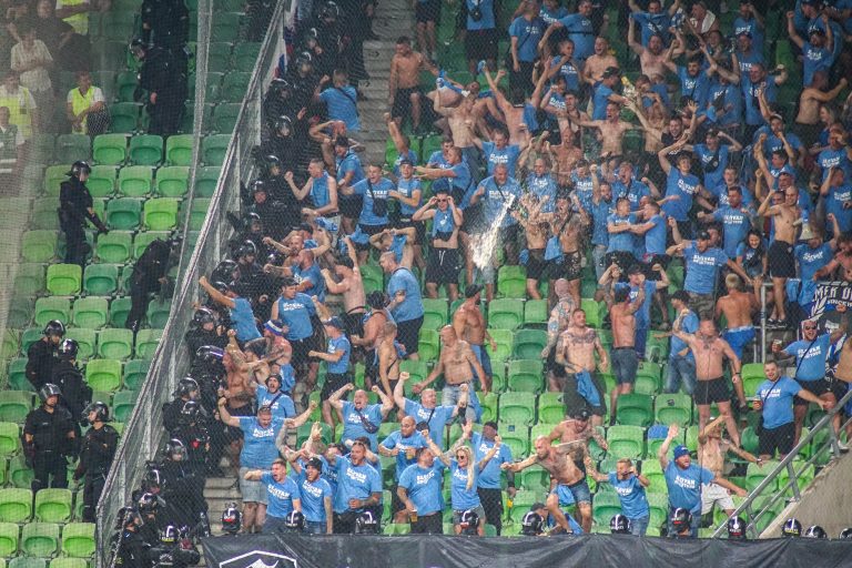 Nationalisme haat en rivaliteit clash tussen Ferencvaros en Bratislava