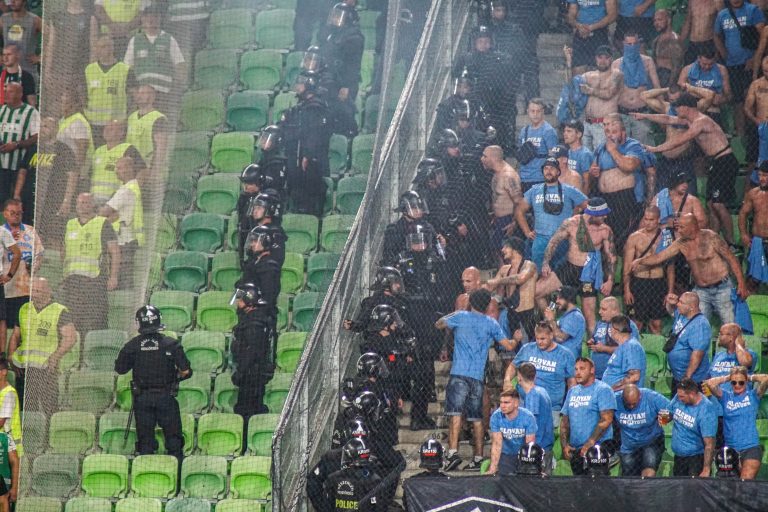 Nationalisme haat en rivaliteit clash tussen Ferencvaros en Bratislava
