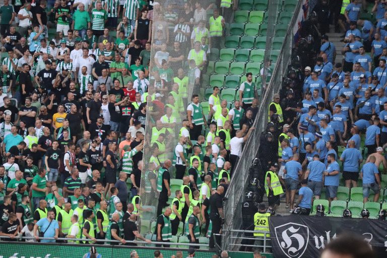 Nationalisme haat en rivaliteit clash tussen Ferencvaros en Bratislava