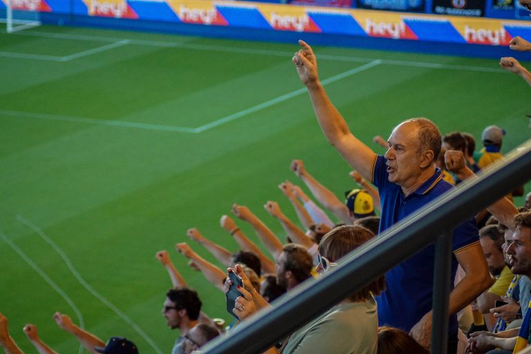 Union tegen Rangers. Daar waar Champions League nog voetbal ademt.