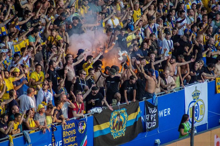 Union tegen Rangers. Daar waar Champions League nog voetbal ademt.