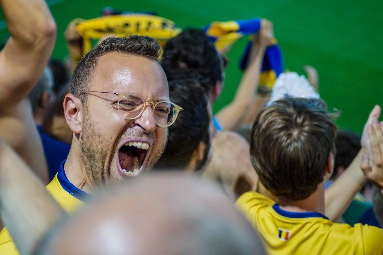 Union tegen Rangers. Daar waar Champions League nog voetbal ademt.