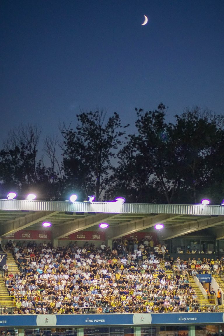 Union tegen Rangers. Daar waar Champions League nog voetbal ademt.