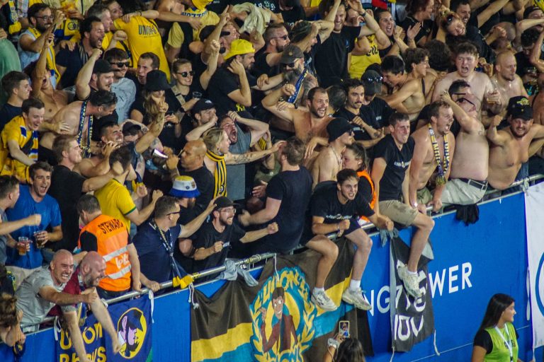 Union tegen Rangers. Daar waar Champions League nog voetbal ademt.