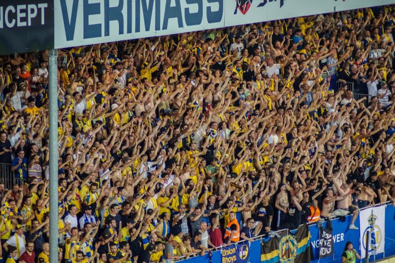 Union tegen Rangers. Daar waar Champions League nog voetbal ademt.