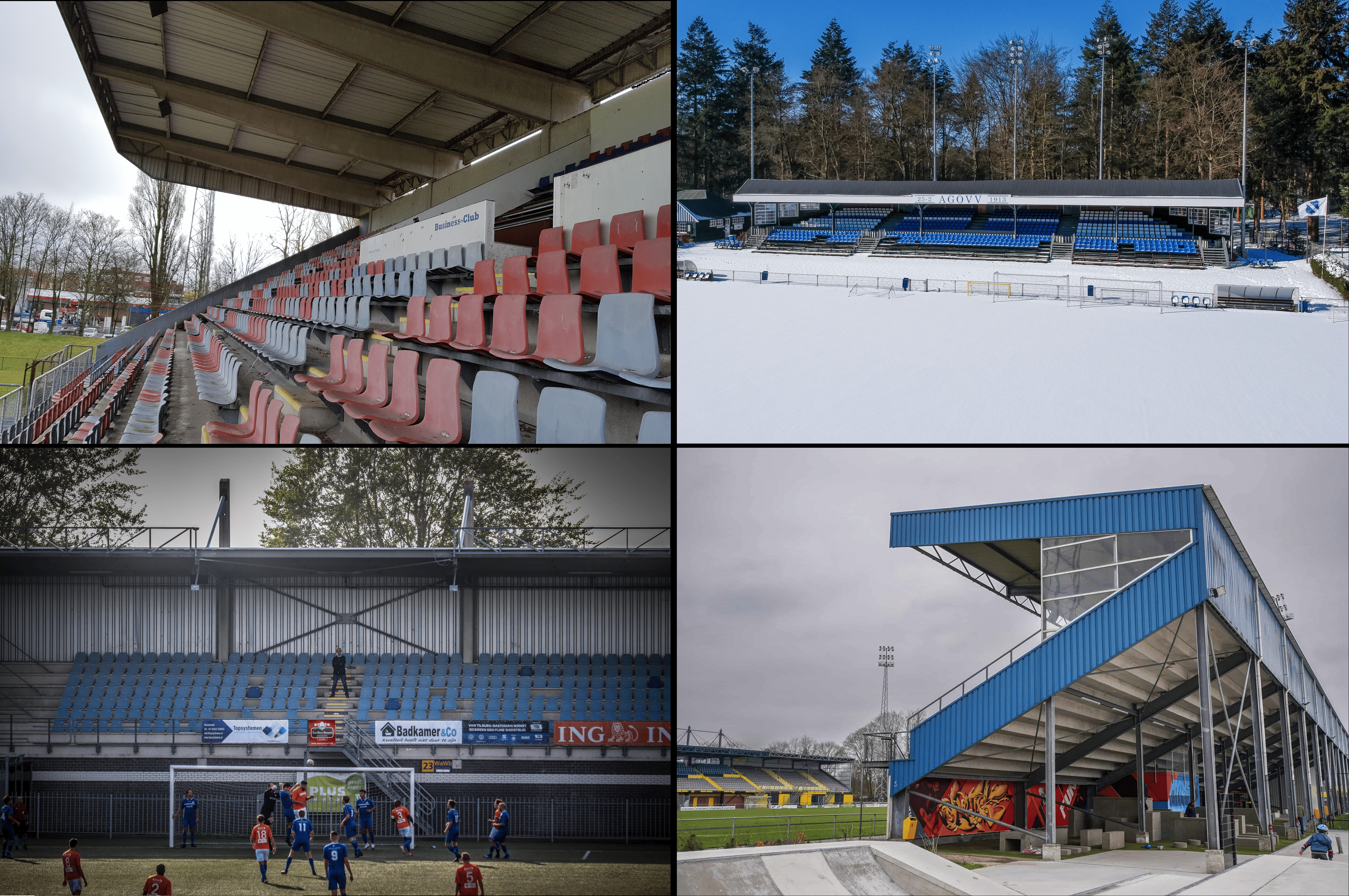 Hoe gaat het nu met de verdwenen profclubs uit het Nederlandse voetbal?