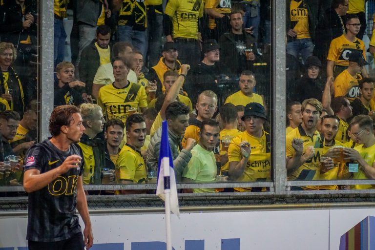 Het huis staat in de brand bij De Graafschap tegen NAC
