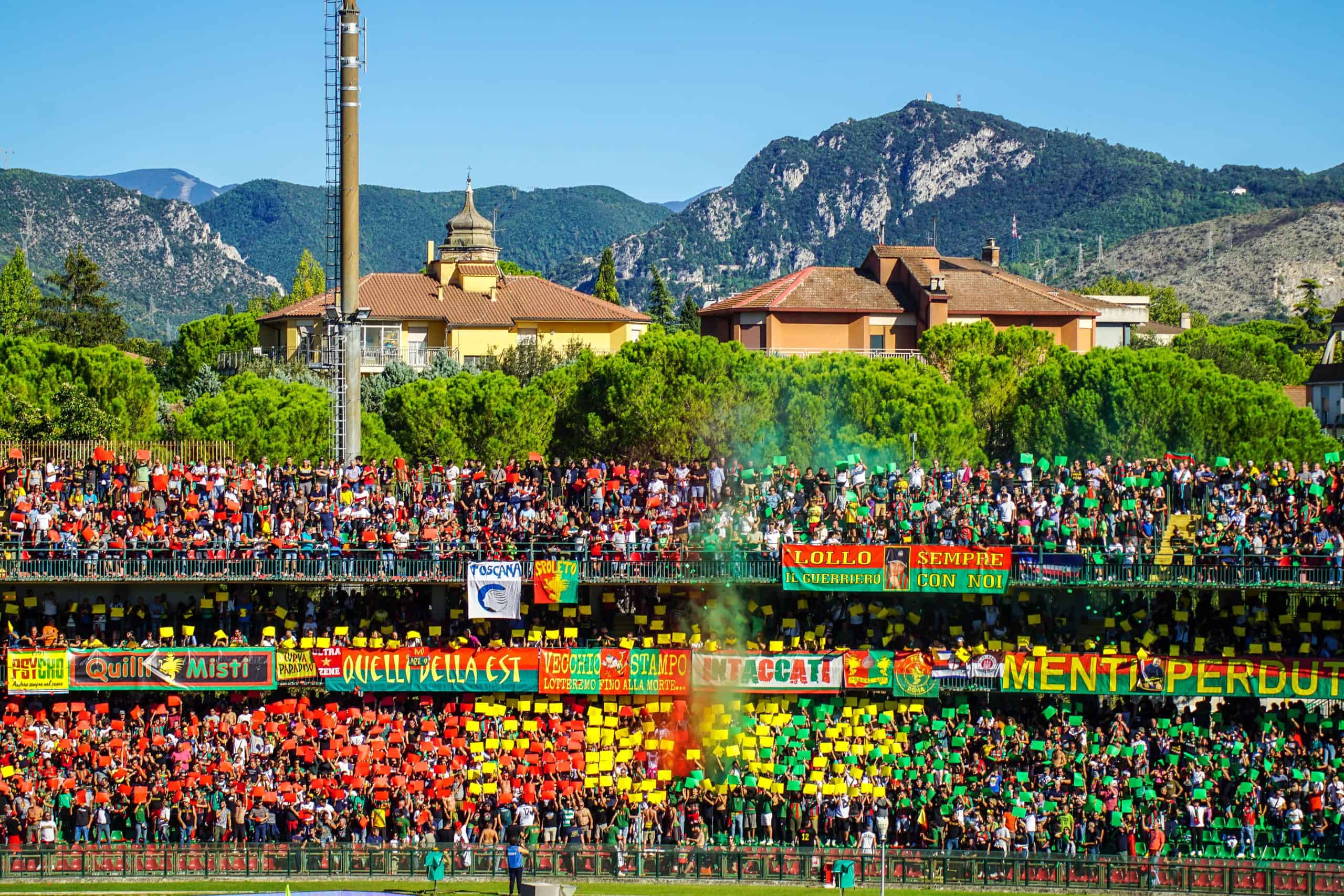 Tussen staal en schilders; de Derby dell’Umbria tussen Ternana en Perugia