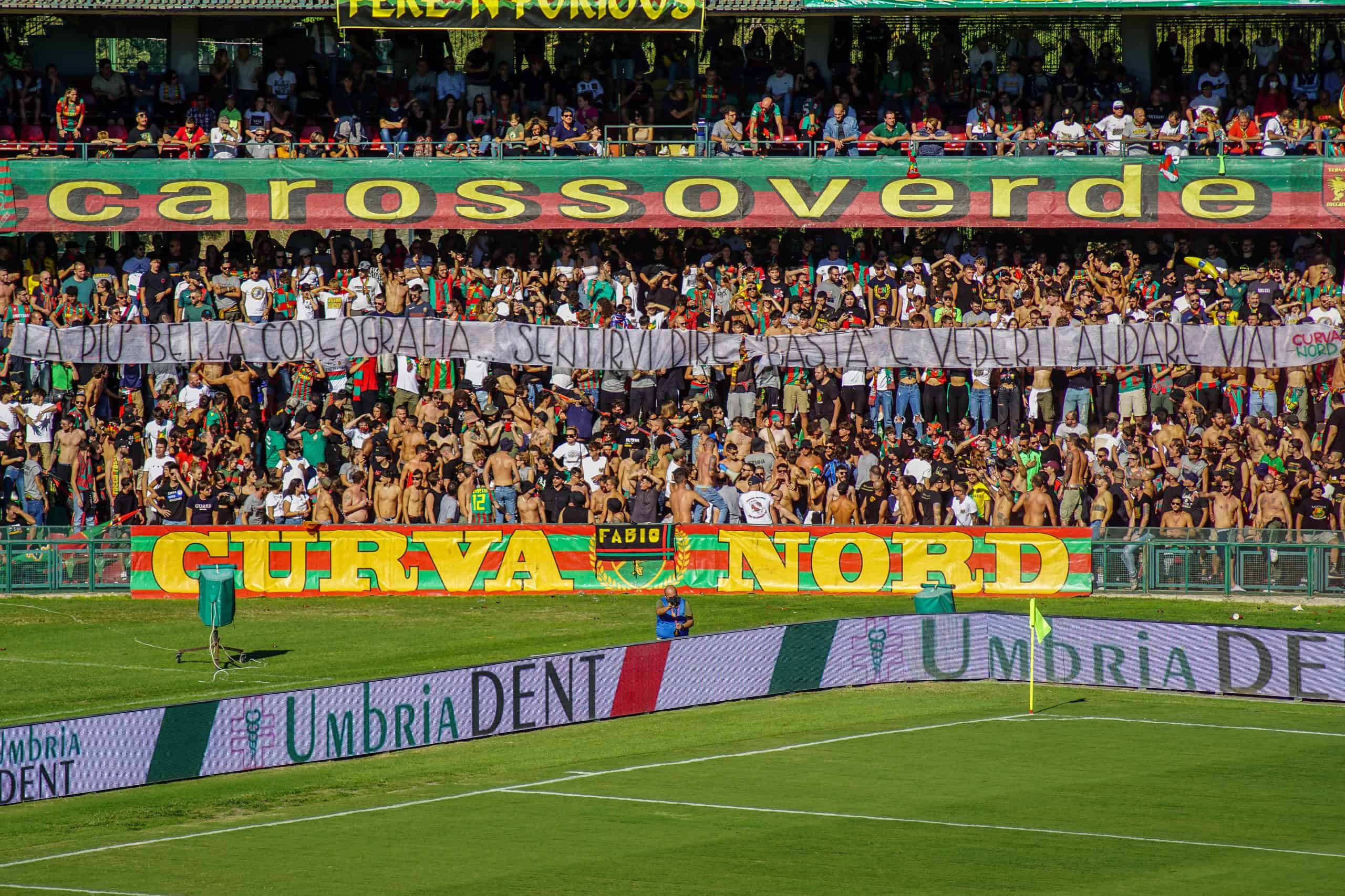 Tussen staal en schilders; de Derby dell’Umbria tussen Ternana en Perugia