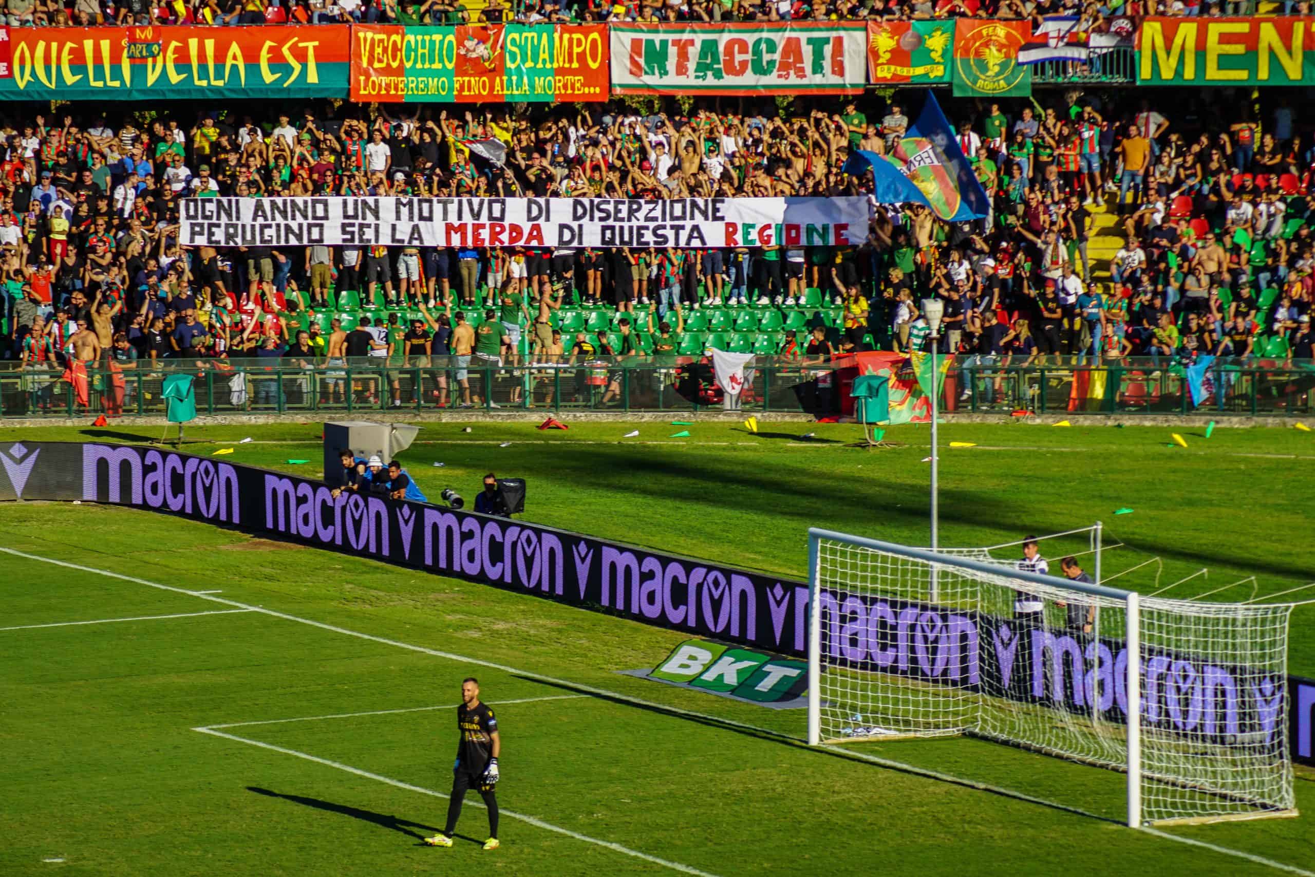 Tussen staal en schilders; de Derby dell’Umbria tussen Ternana en Perugia