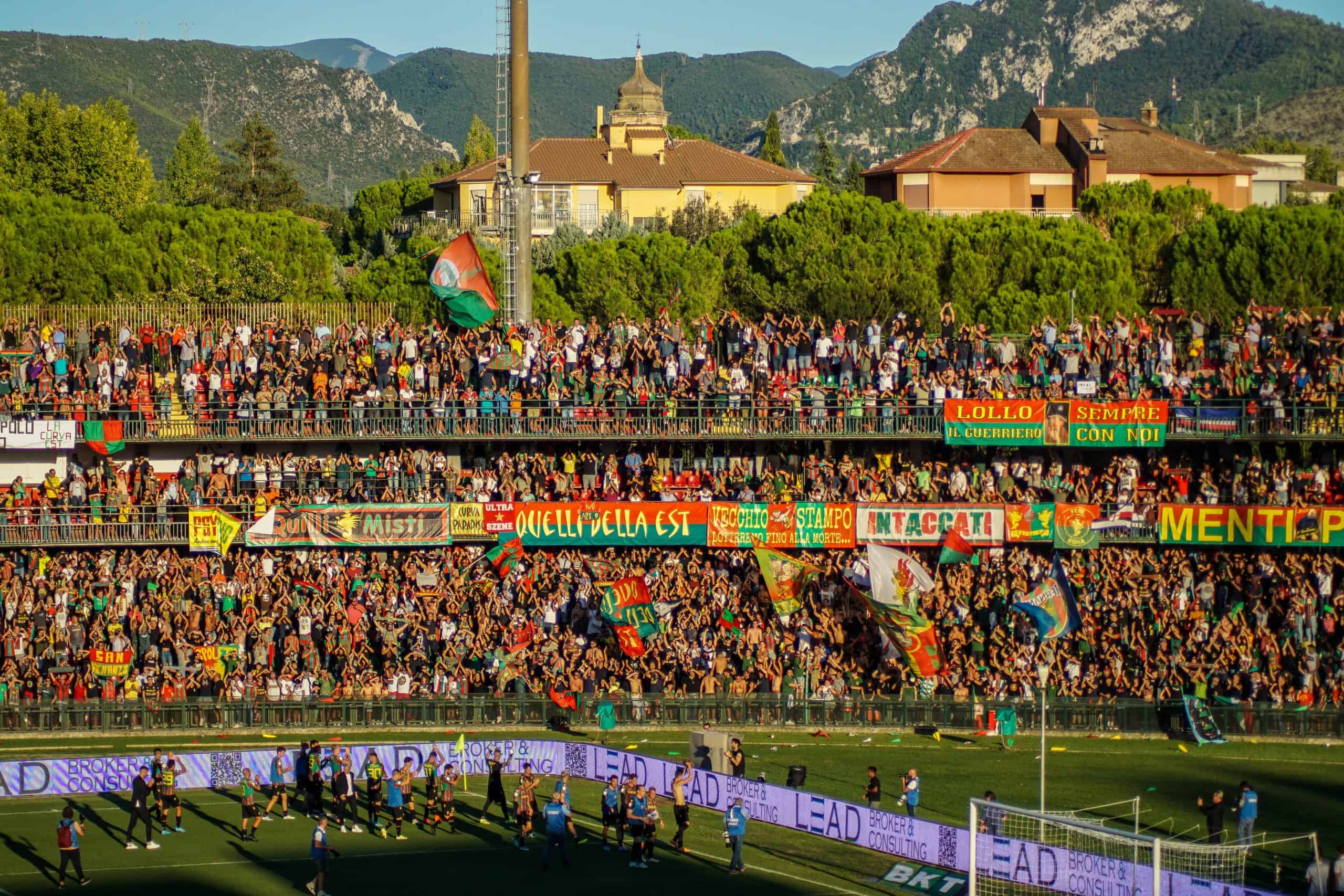 Tussen staal en schilders; de Derby dell’Umbria tussen Ternana en Perugia