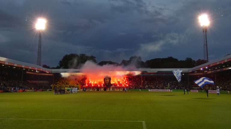 Het huis staat in de brand bij De Graafschap tegen NAC