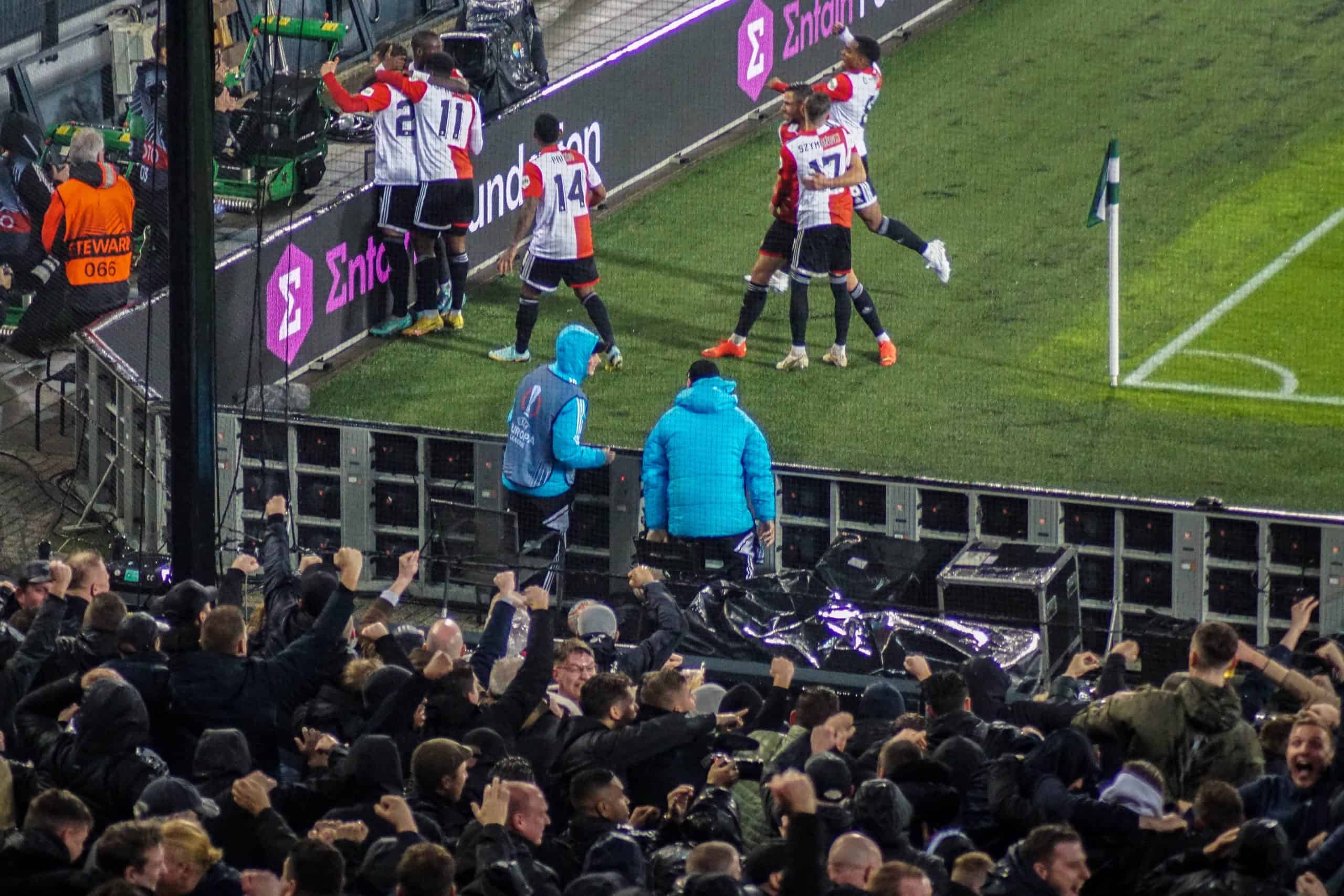 Alles valt op zijn plaats bij magische Europese wedstrijd Feyenoord – Lazio