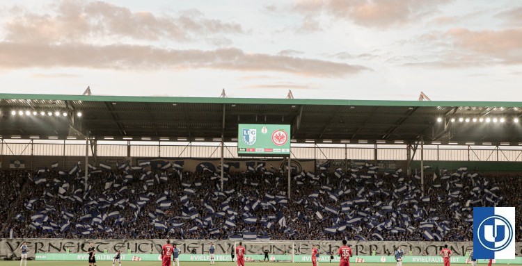 DFB-Pokal trip: Ongekende pyro show in Oost-Duitsland