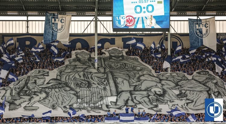 DFB-Pokal trip: Ongekende pyro show in Oost-Duitsland