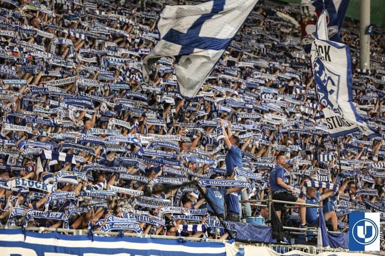 DFB-Pokal trip: Ongekende pyro show in Oost-Duitsland