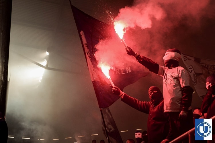 DFB-Pokal trip: Ongekende pyro show in Oost-Duitsland