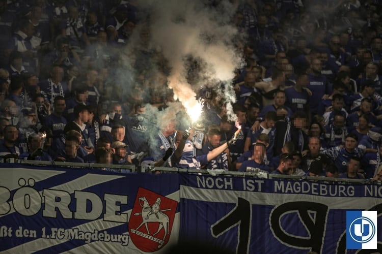 DFB-Pokal trip: Ongekende pyro show in Oost-Duitsland