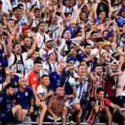 Argentijnse supporters op het WK in Qatar