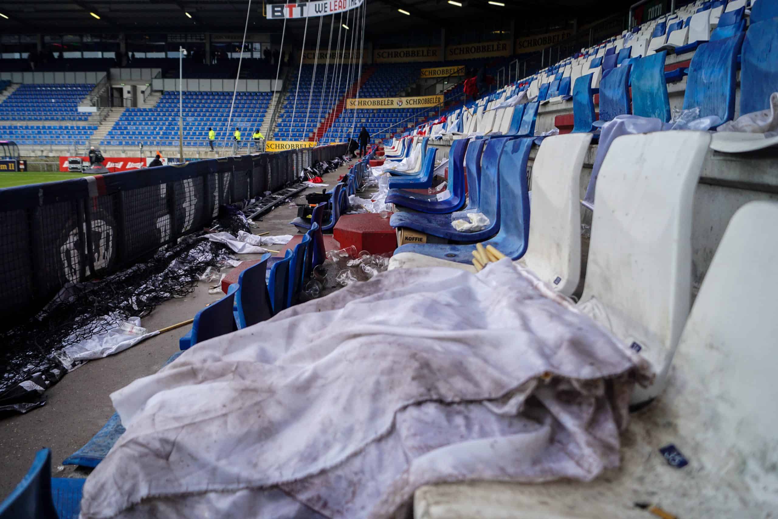 Willem II-supporters laten van zich horen bij terugkeer Brabantse derby