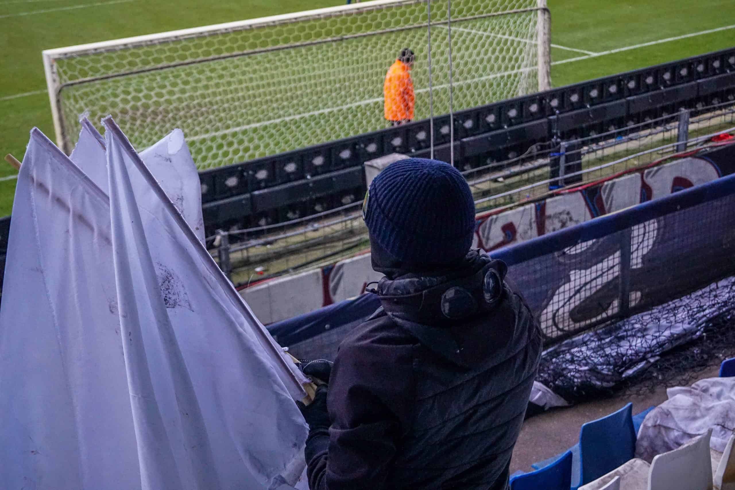 Willem II-supporters laten van zich horen bij terugkeer Brabantse derby