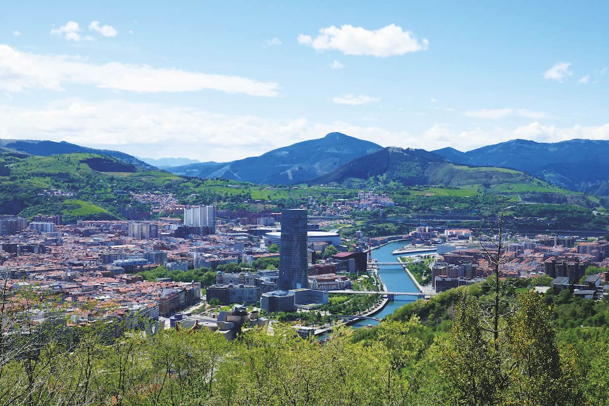 Foto van de stad Bilbao