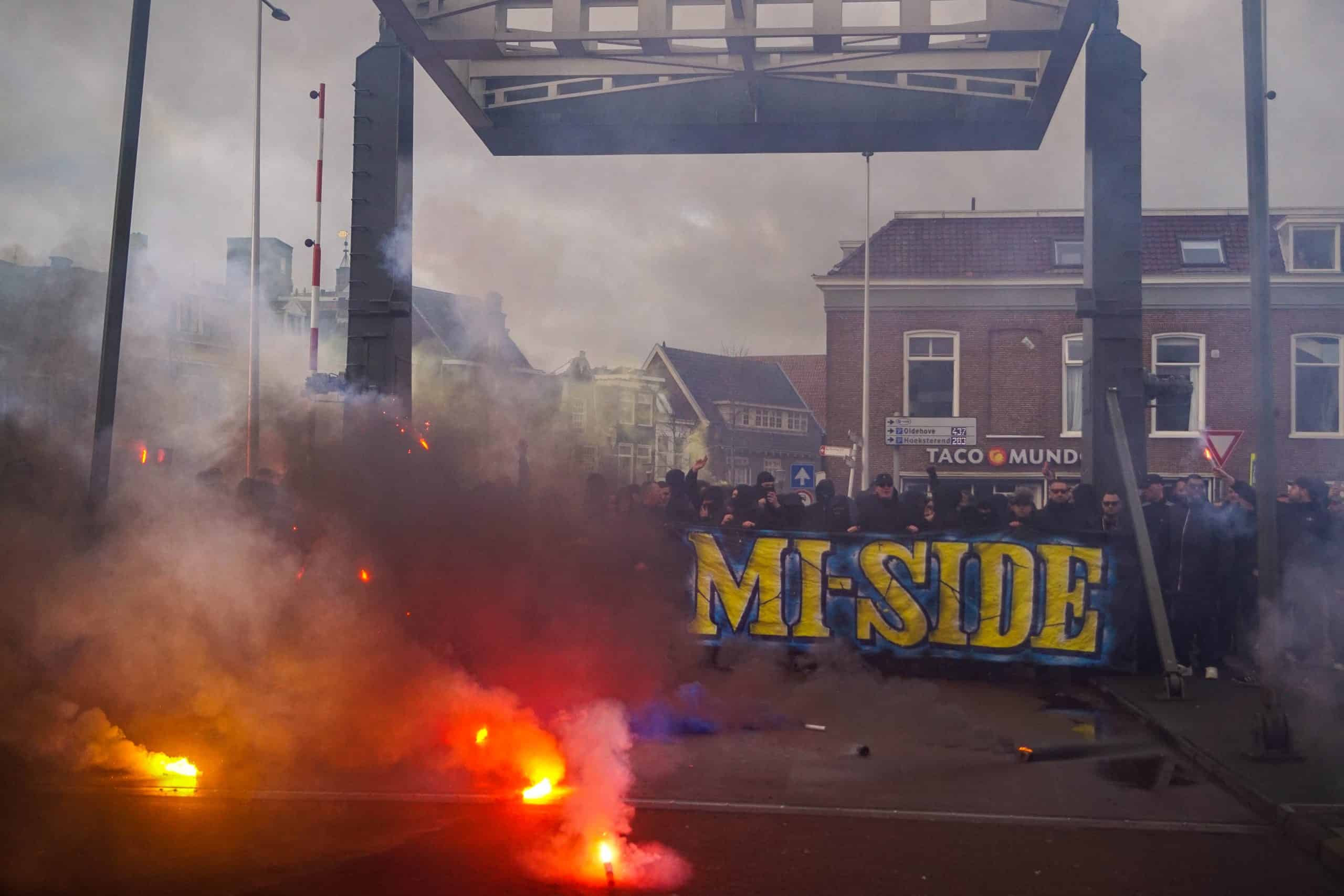 Onrustige middag in Leeuwarden bij memorabele Friese derby