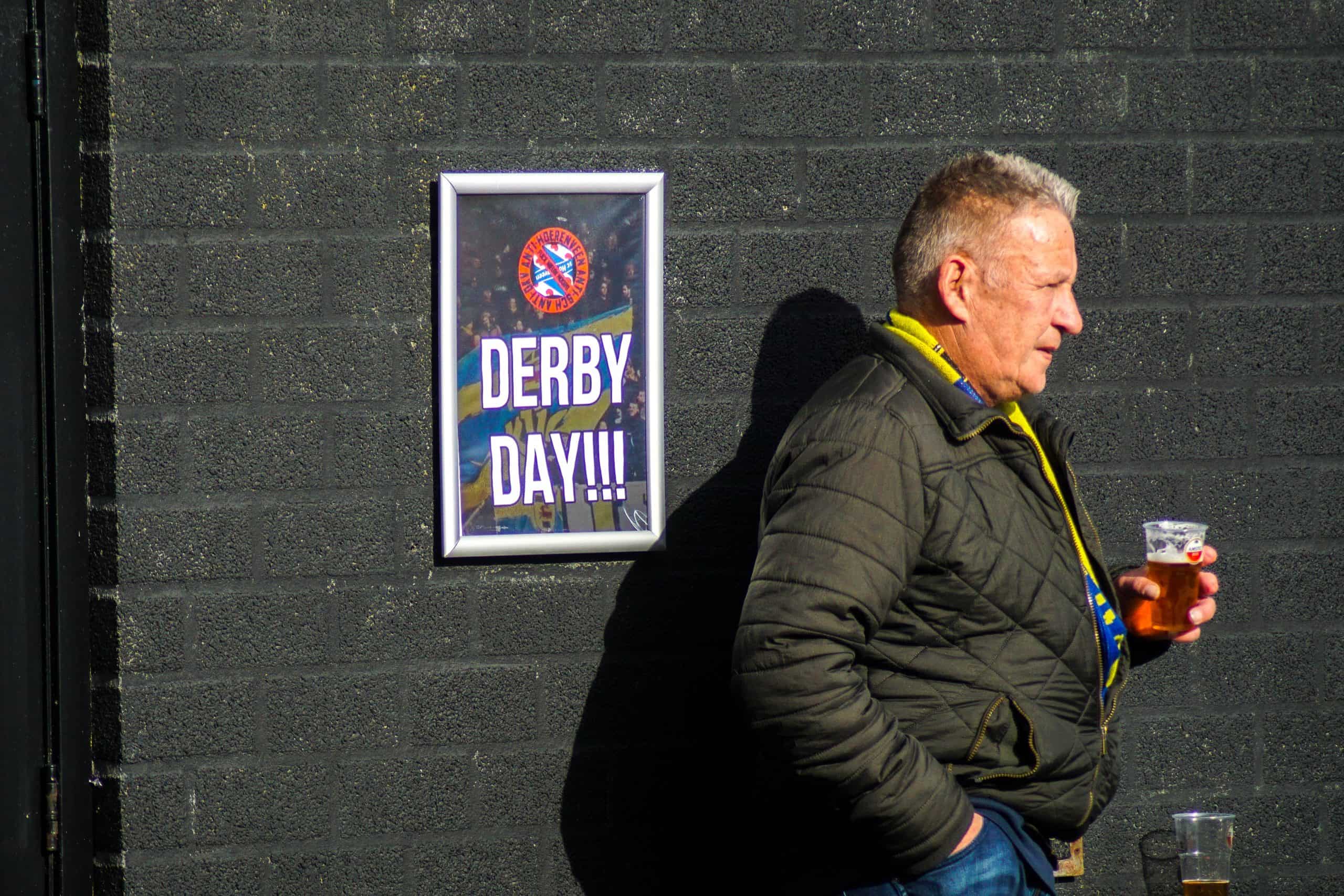 Onrustige middag in Leeuwarden bij memorabele Friese derby