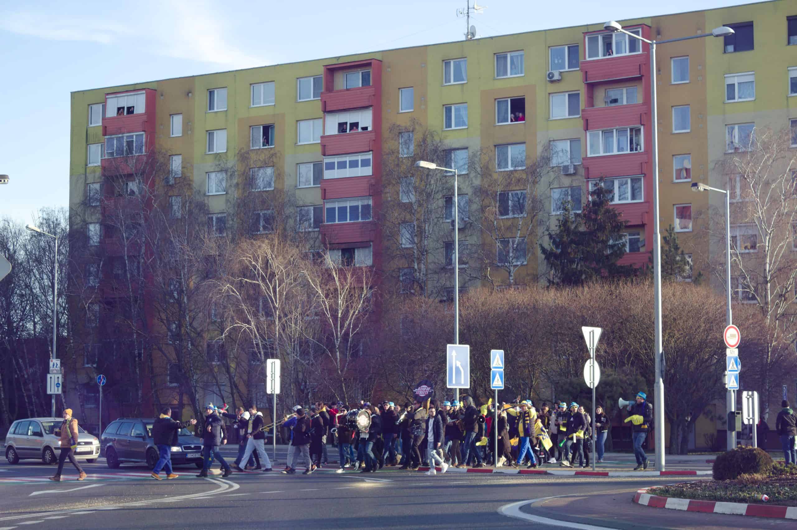 Hongarije tegen Slowakije in clubverband: DAC Dunajská Streda – Slovan Bratislava