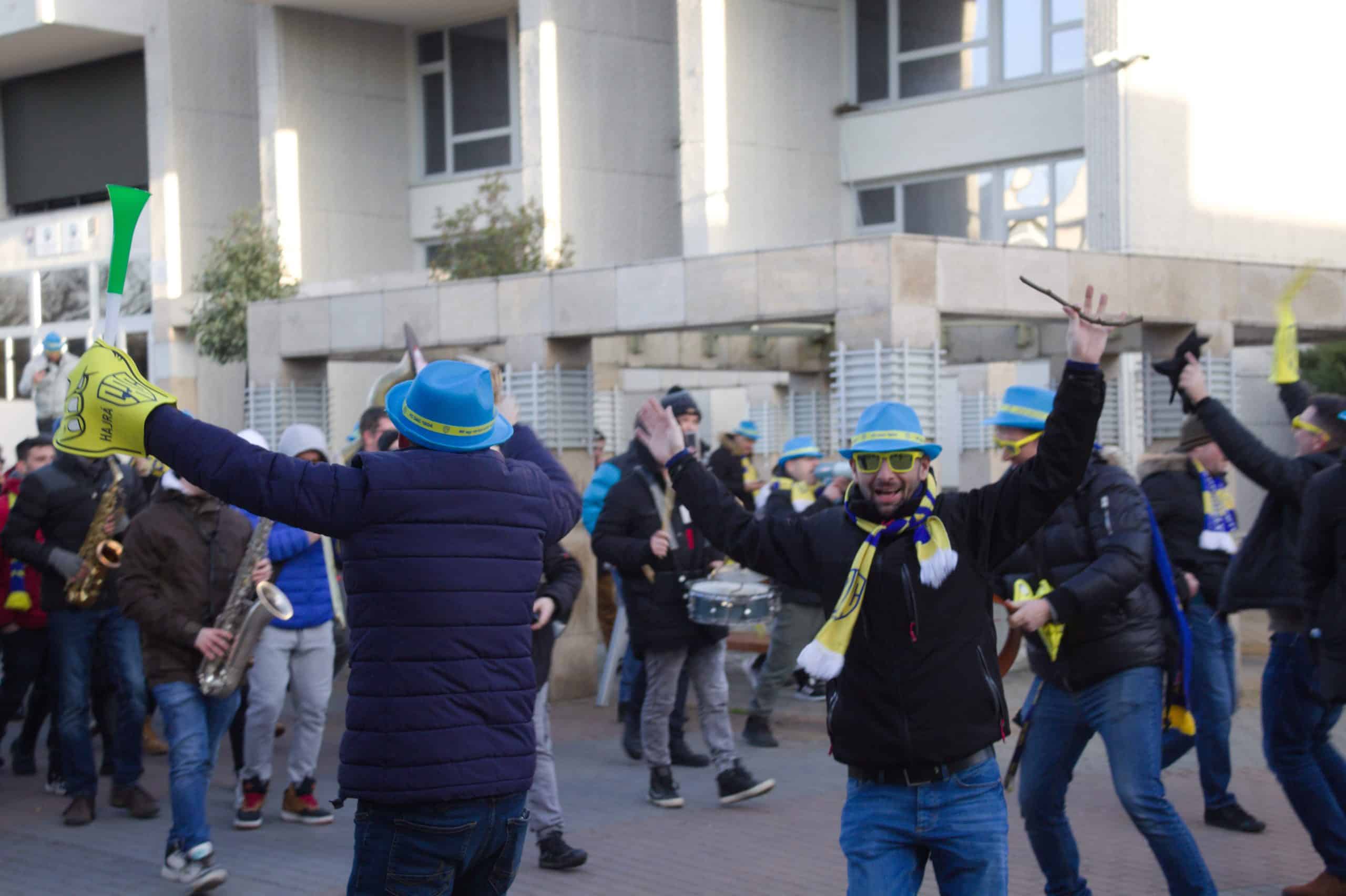 Hongarije tegen Slowakije in clubverband: DAC Dunajská Streda – Slovan Bratislava