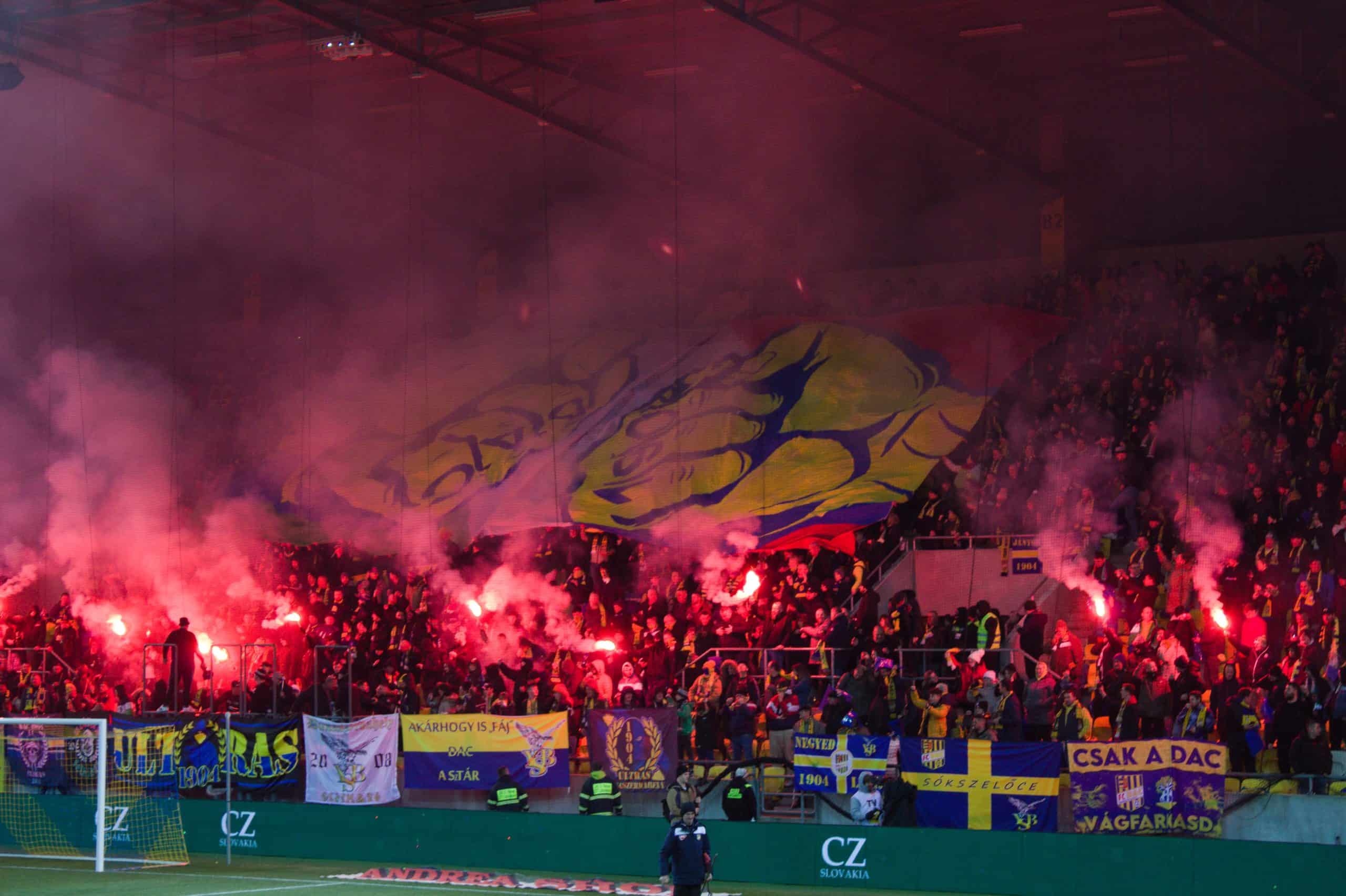 Hongarije tegen Slowakije in clubverband: DAC Dunajská Streda – Slovan Bratislava