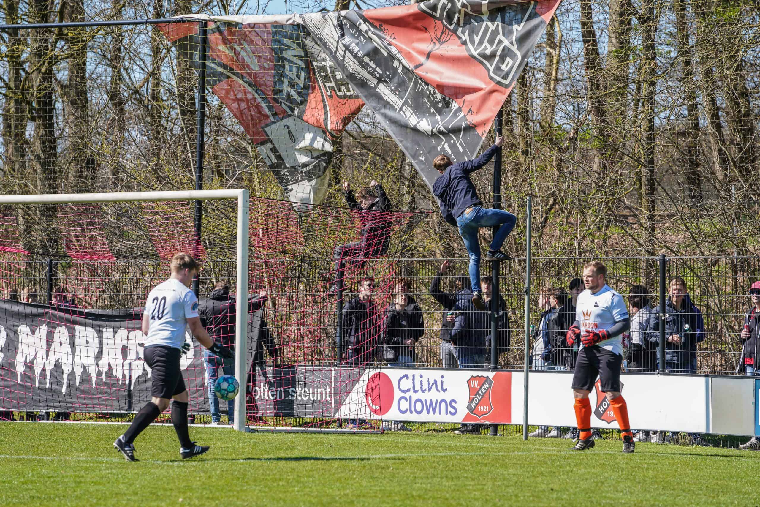 Spelers stellen teleur bij fijne dorpsderby tussen Holten en Markelo