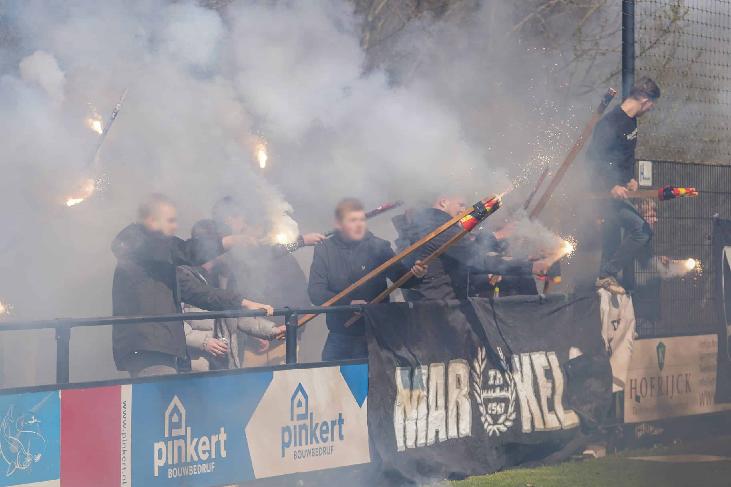 Spelers stellen teleur bij fijne dorpsderby tussen Holten en Markelo