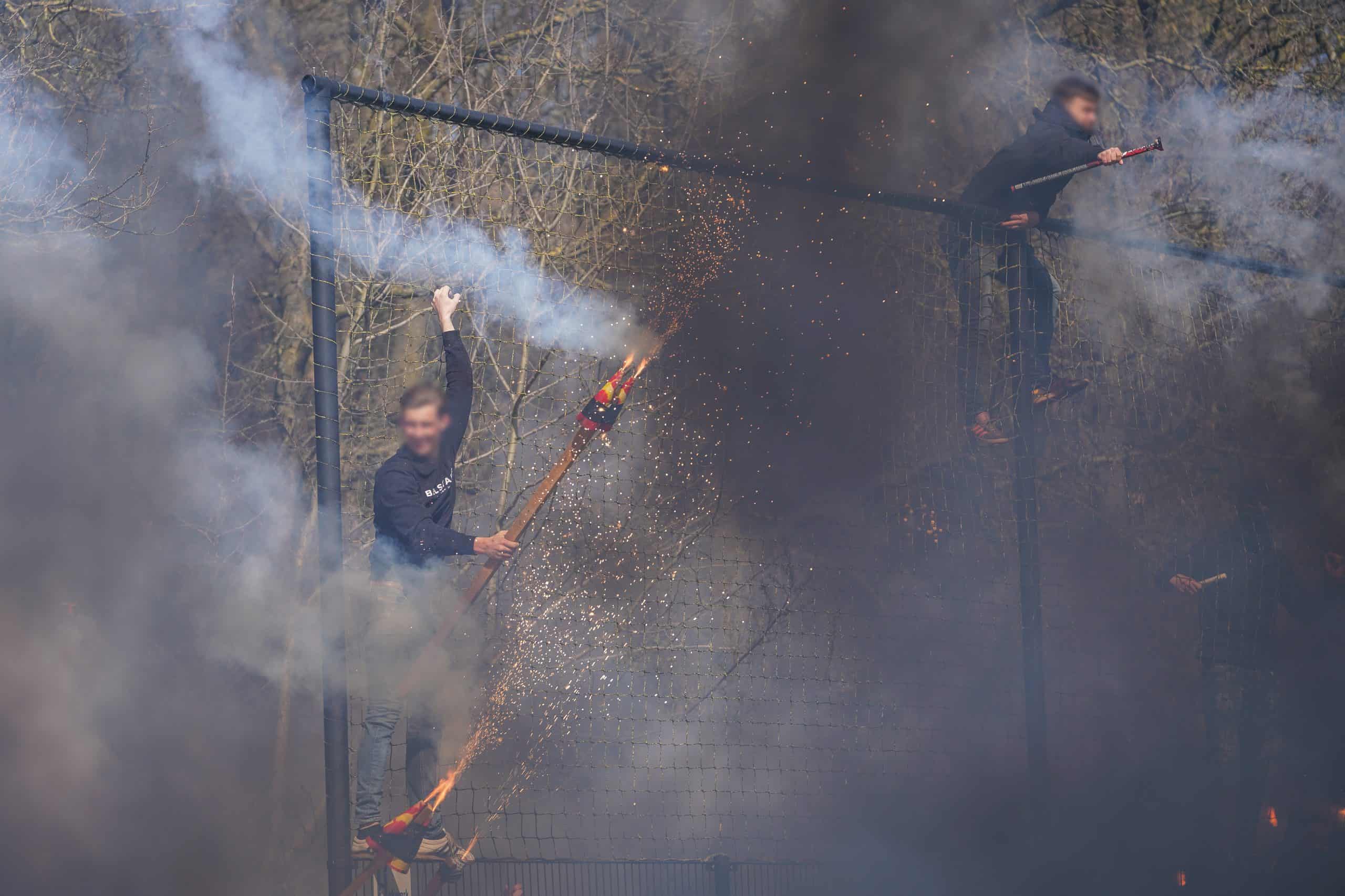 Spelers stellen teleur bij fijne dorpsderby tussen Holten en Markelo