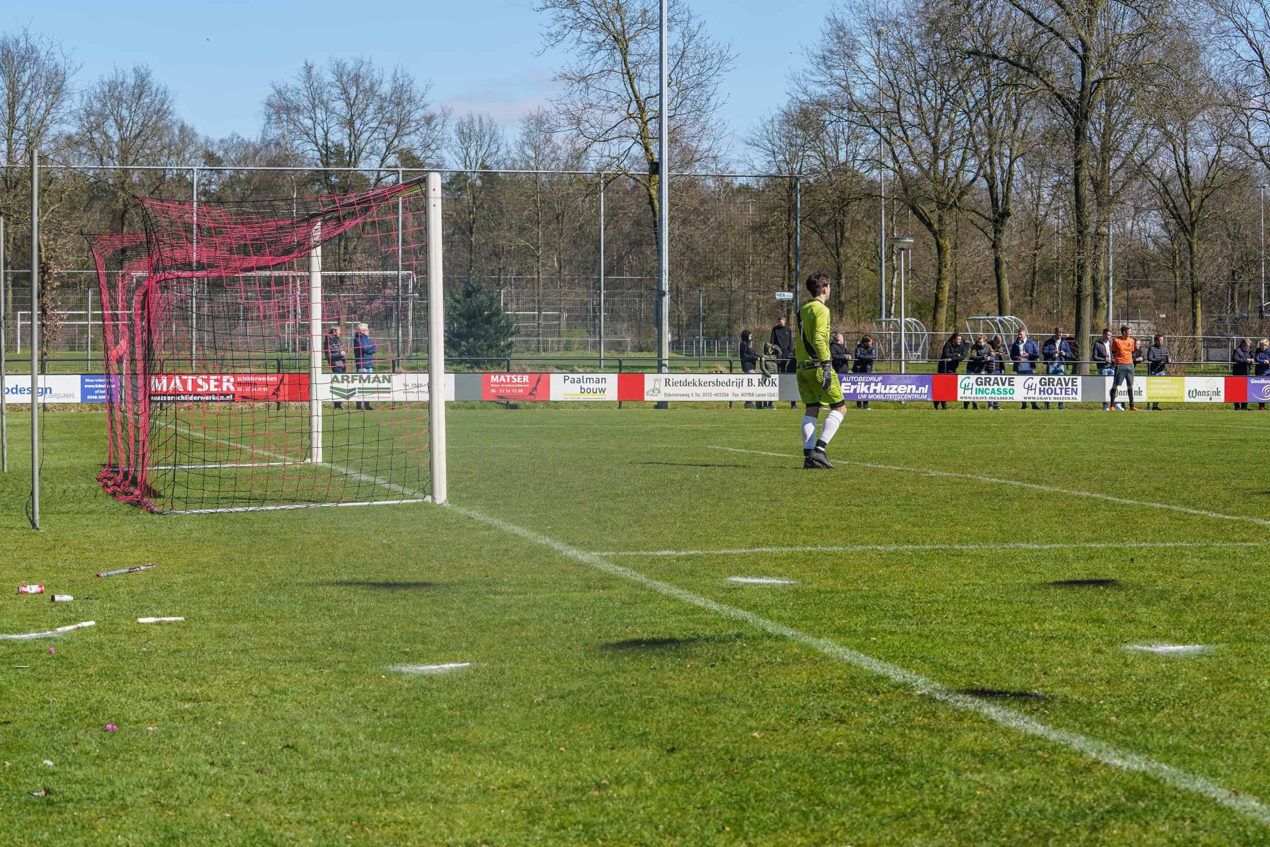 Spelers stellen teleur bij fijne dorpsderby tussen Holten en Markelo