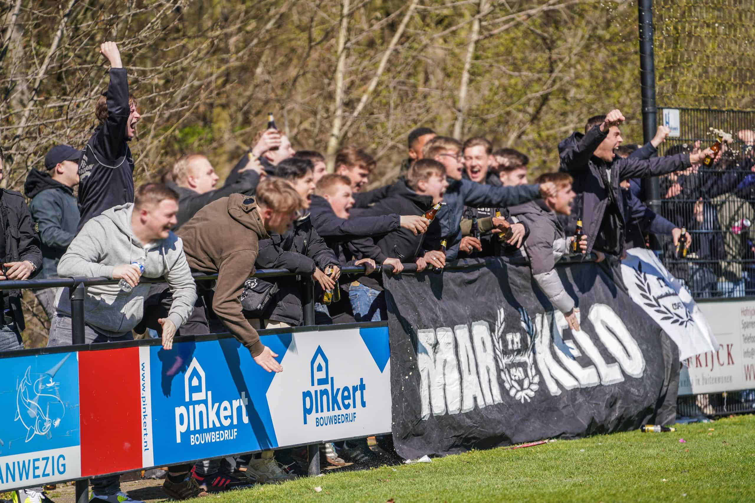 Spelers stellen teleur bij fijne dorpsderby tussen Holten en Markelo