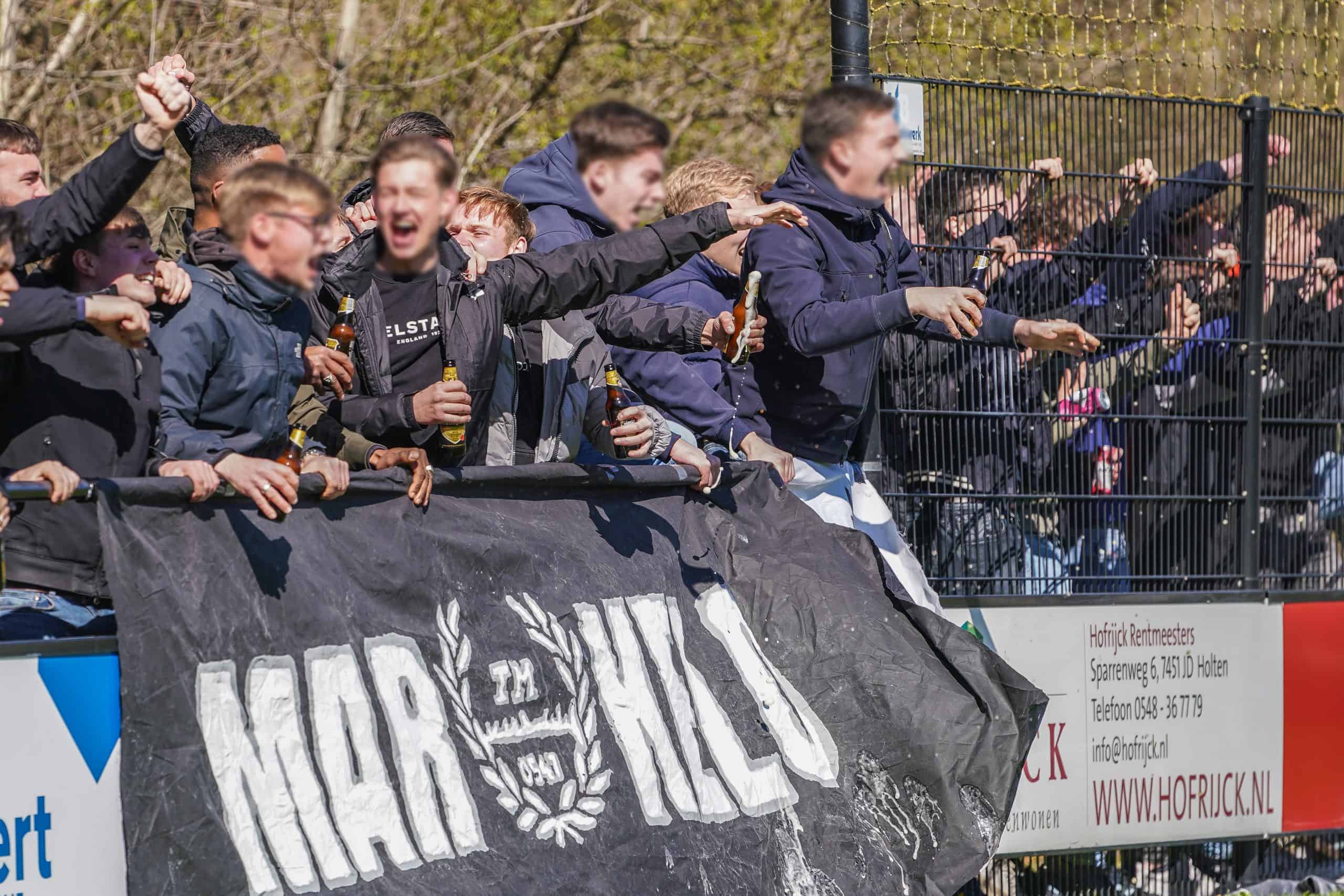 Spelers stellen teleur bij fijne dorpsderby tussen Holten en Markelo